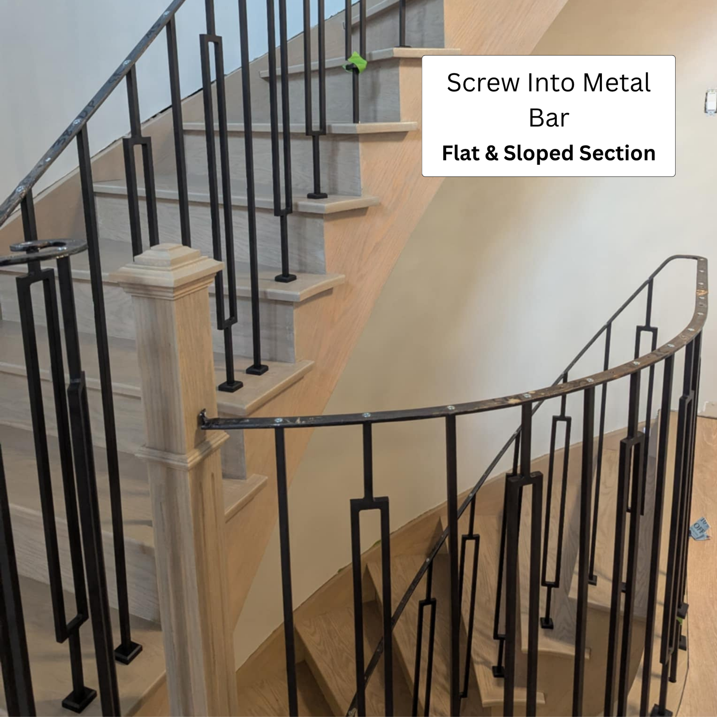 Plain 1/2" Solid Square Shaft Baluster