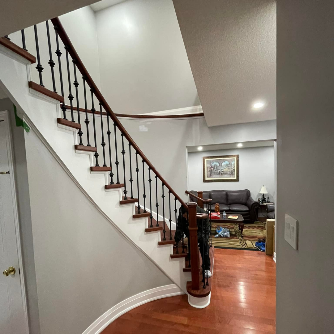 Single Collar 1/2" Solid Square Shaft Baluster