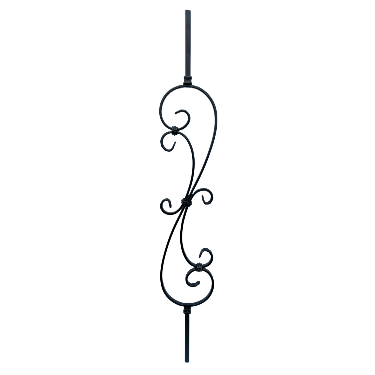 Flower 1/2" Solid Square Shaft Baluster