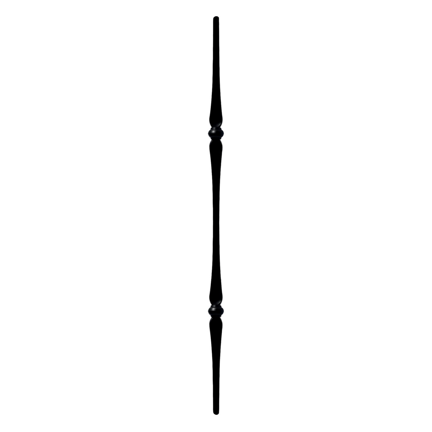 Martillo de doble cuchara de 9/16" de eje redondo sólido, balaustre
