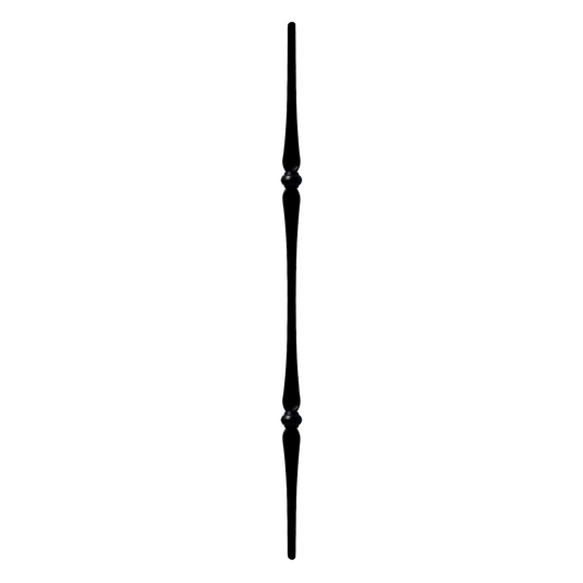 Double Spoon Hammer 9/16" Solid Round Shaft Baluster