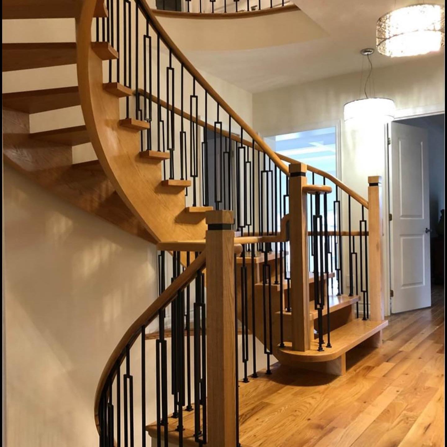 Rectangle 1/2" Hollow Metal Insert Square Shaft Baluster