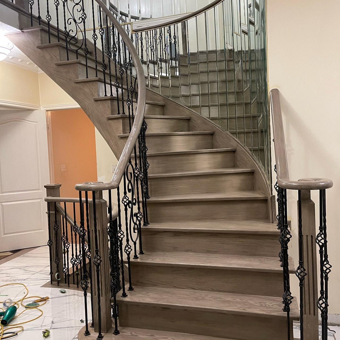 Flower 1/2" Solid Square Shaft Baluster