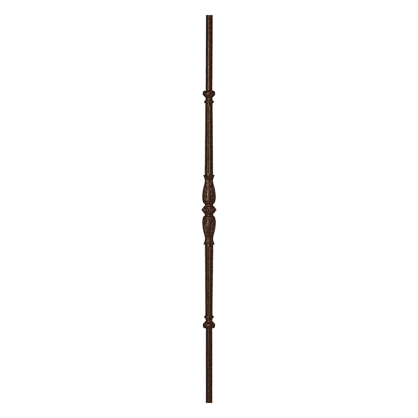 Male 5/8" Solid Round Shaft Baluster (Copper Vein) Mister Baluster