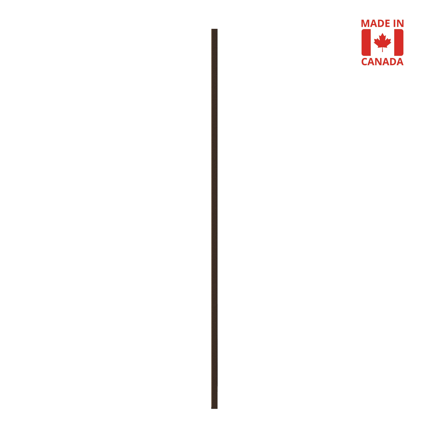 Plain 1/2" Solid Square Shaft Baluster (Burnt Penny) Mister Baluster