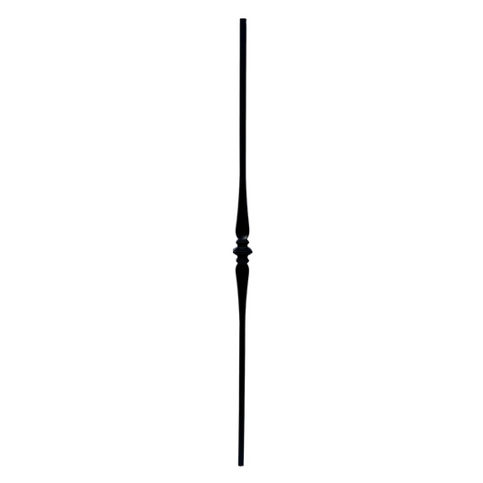 Single Spoon 1/2" Hollow Metal Insert Square Shaft Baluster