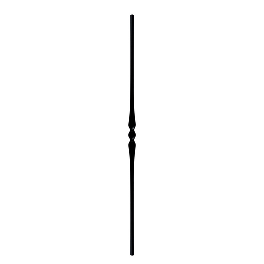 Single Spoon 9/16" Solid Round Shaft Baluster