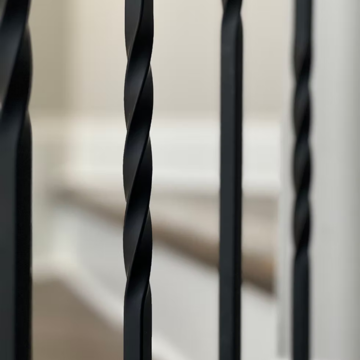 Single Twist 1/2" Solid Square Shaft Baluster