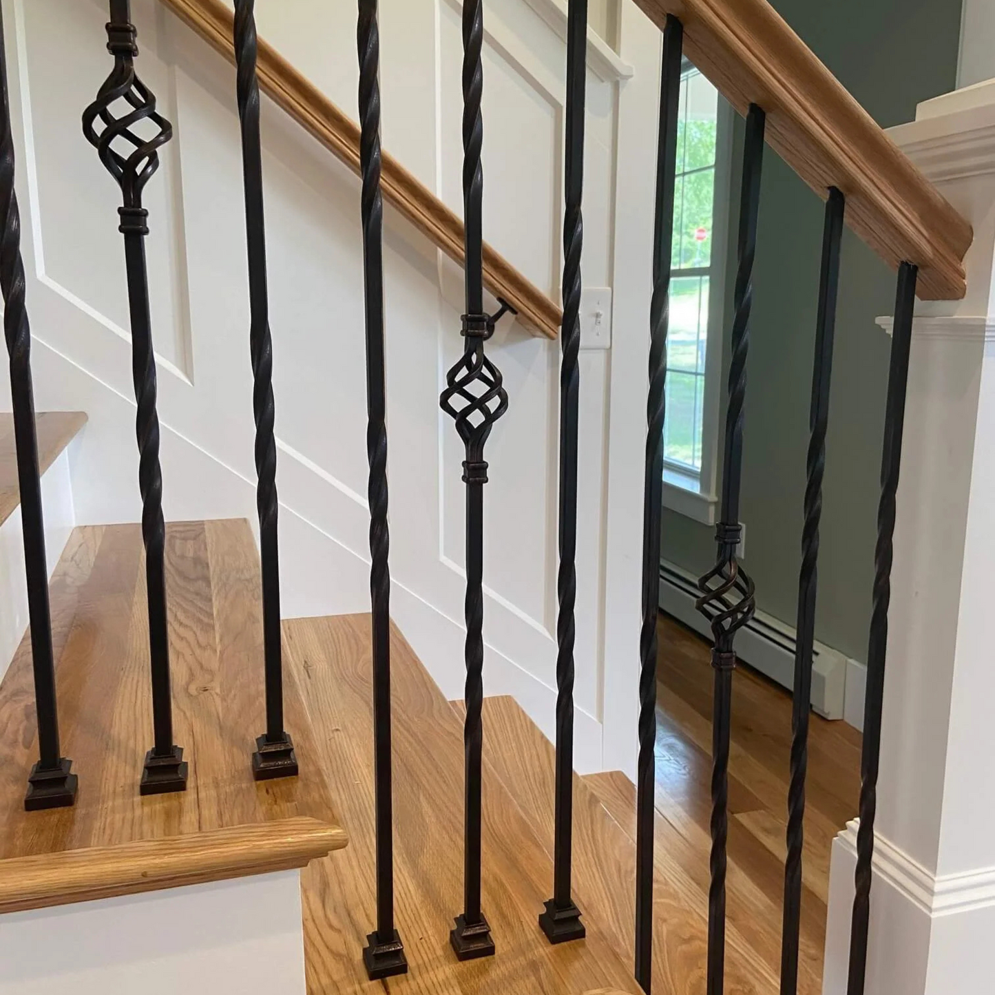 Double Twist 1/2" Solid Square Shaft Baluster