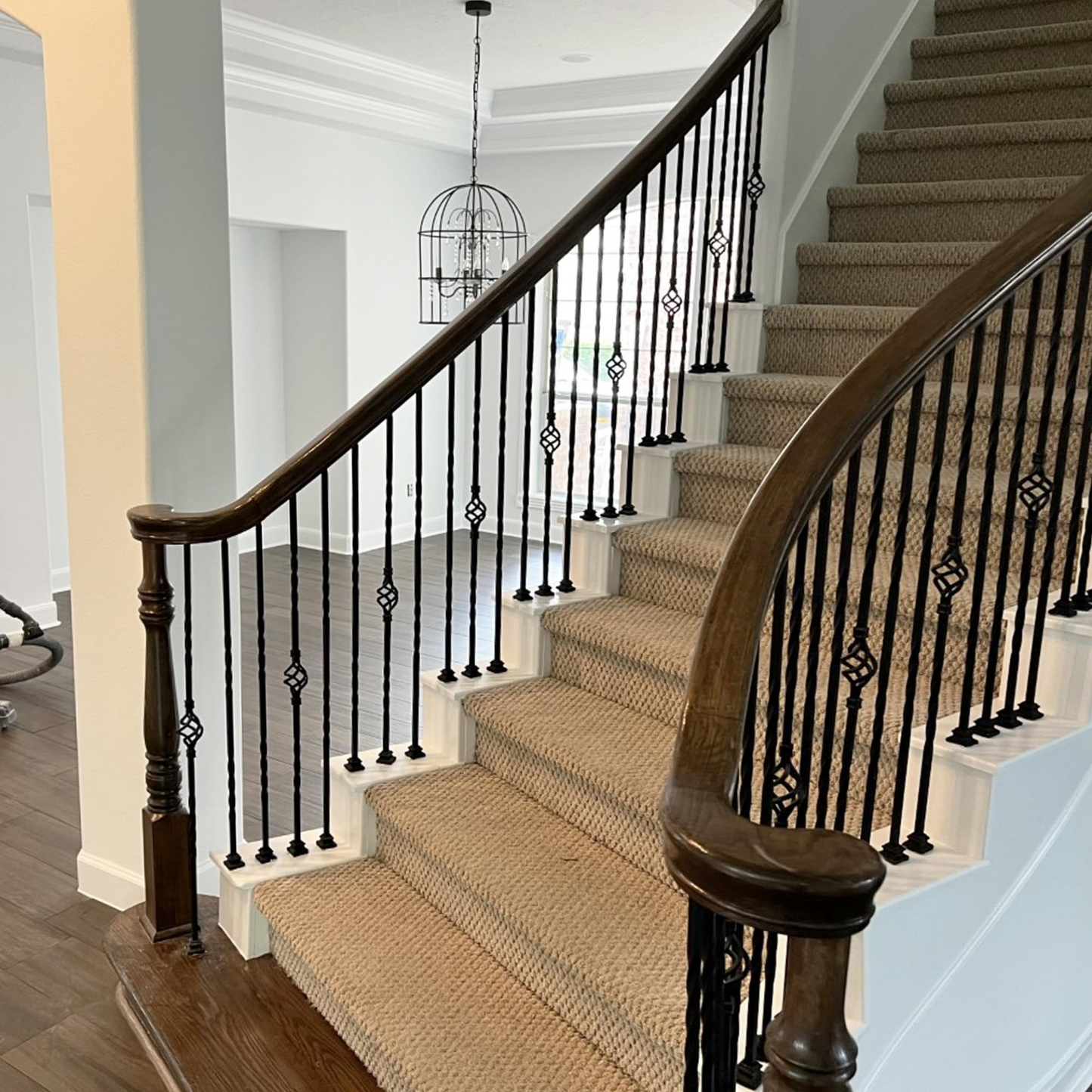 Double Twist 1/2" Solid Square Shaft Baluster