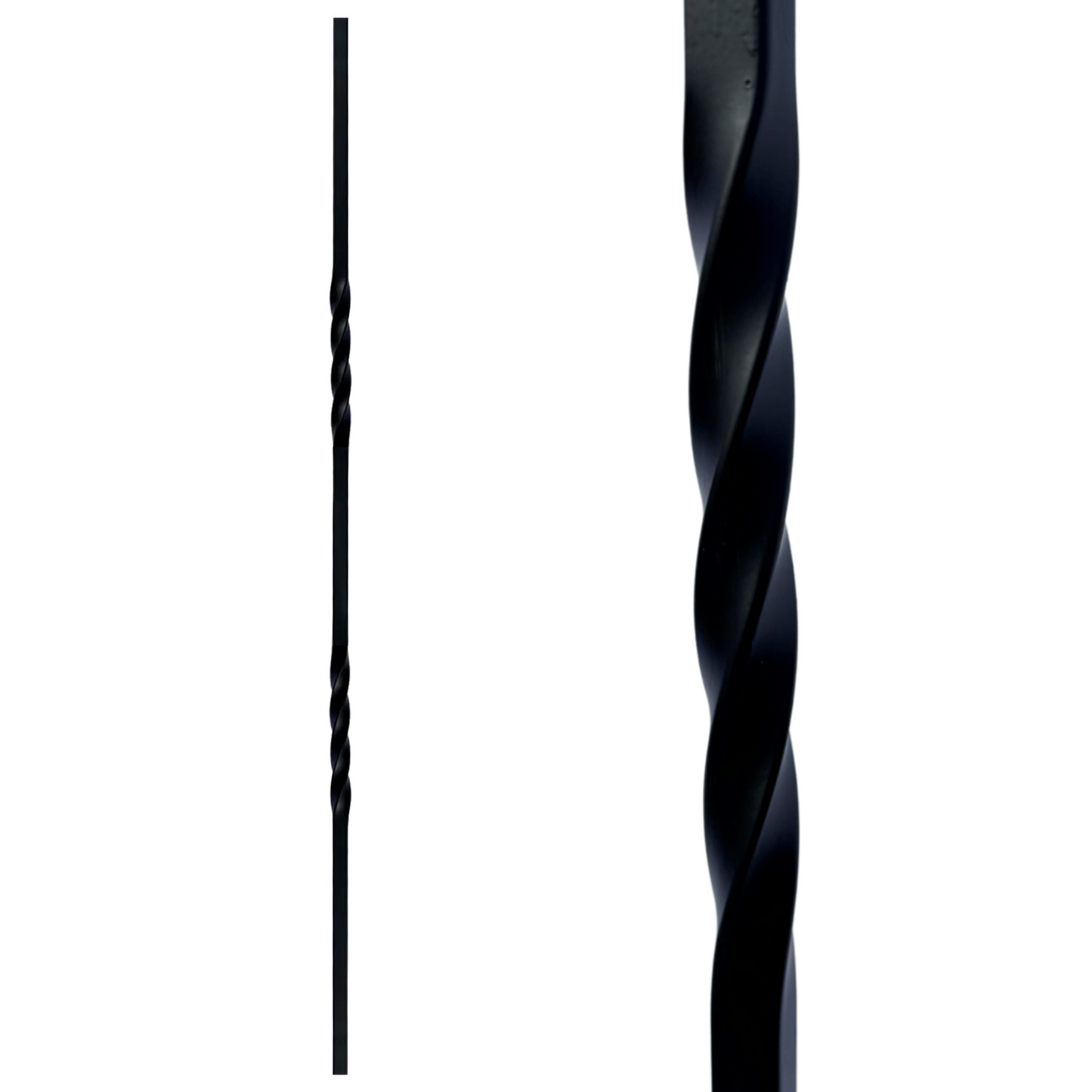 Double Twist 1/2" Solid Square Shaft Baluster