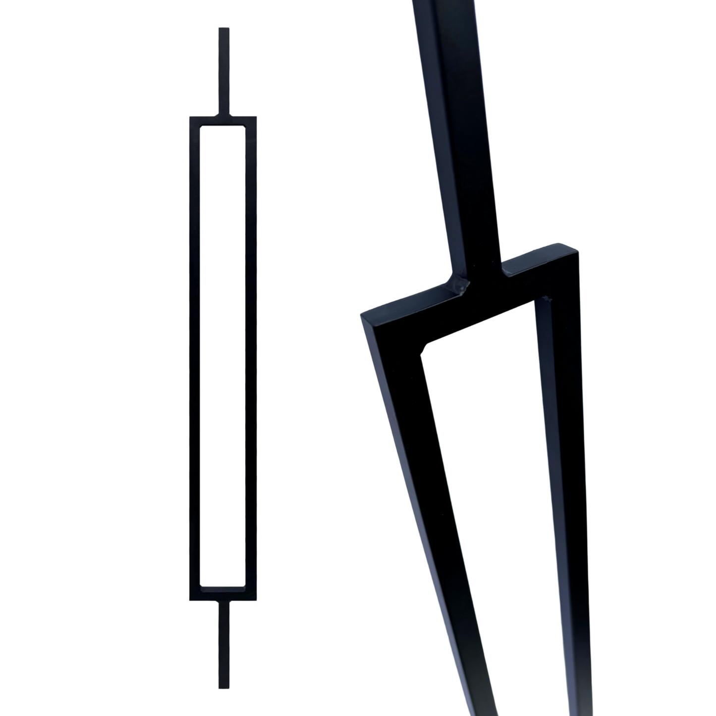 Large Rectangle 1/2" Solid Square Shaft Baluster