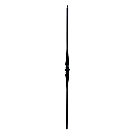 Single Spoon 1/2" Hollow Square Shaft Pin Top Baluster