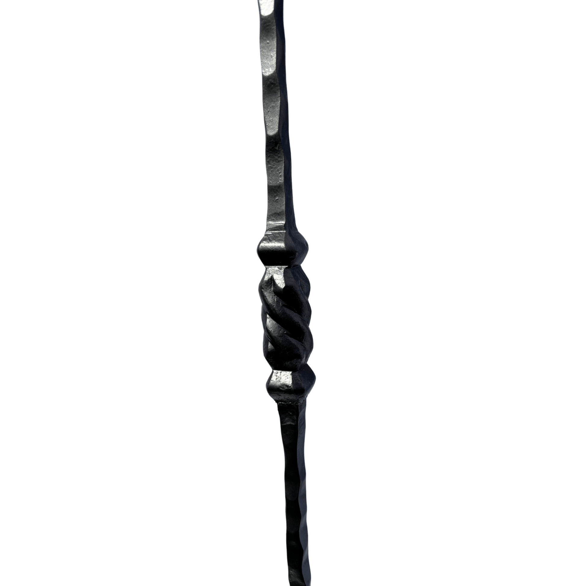 Double Thick Hammer Baluster 1/2" Square Shaft Solid Core - Mister Baluster