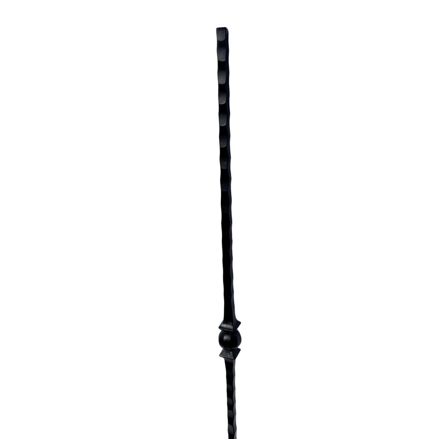Single Ball Hammer Baluster 1/2" Square Shaft Solid Core - Mister Baluster