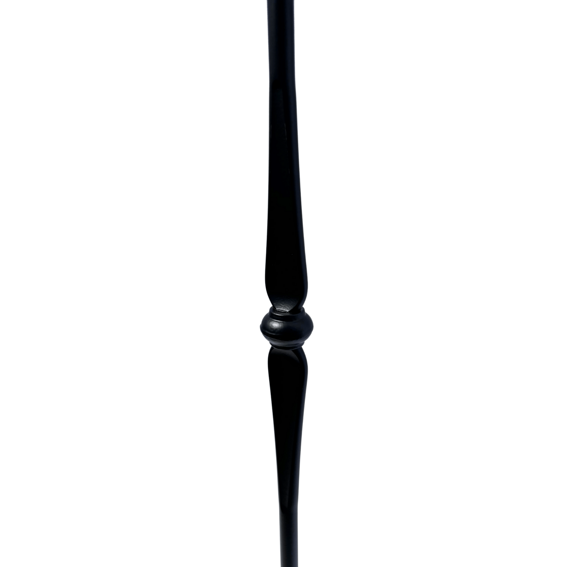 Single Spoon Hammer Baluster 9/16" Round Shaft Solid Core - Mister Baluster