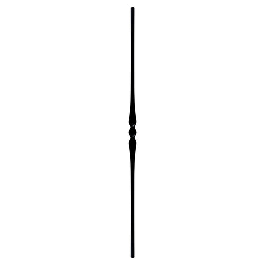 Single Spoon Baluster 9/16" Round Solid Shaft