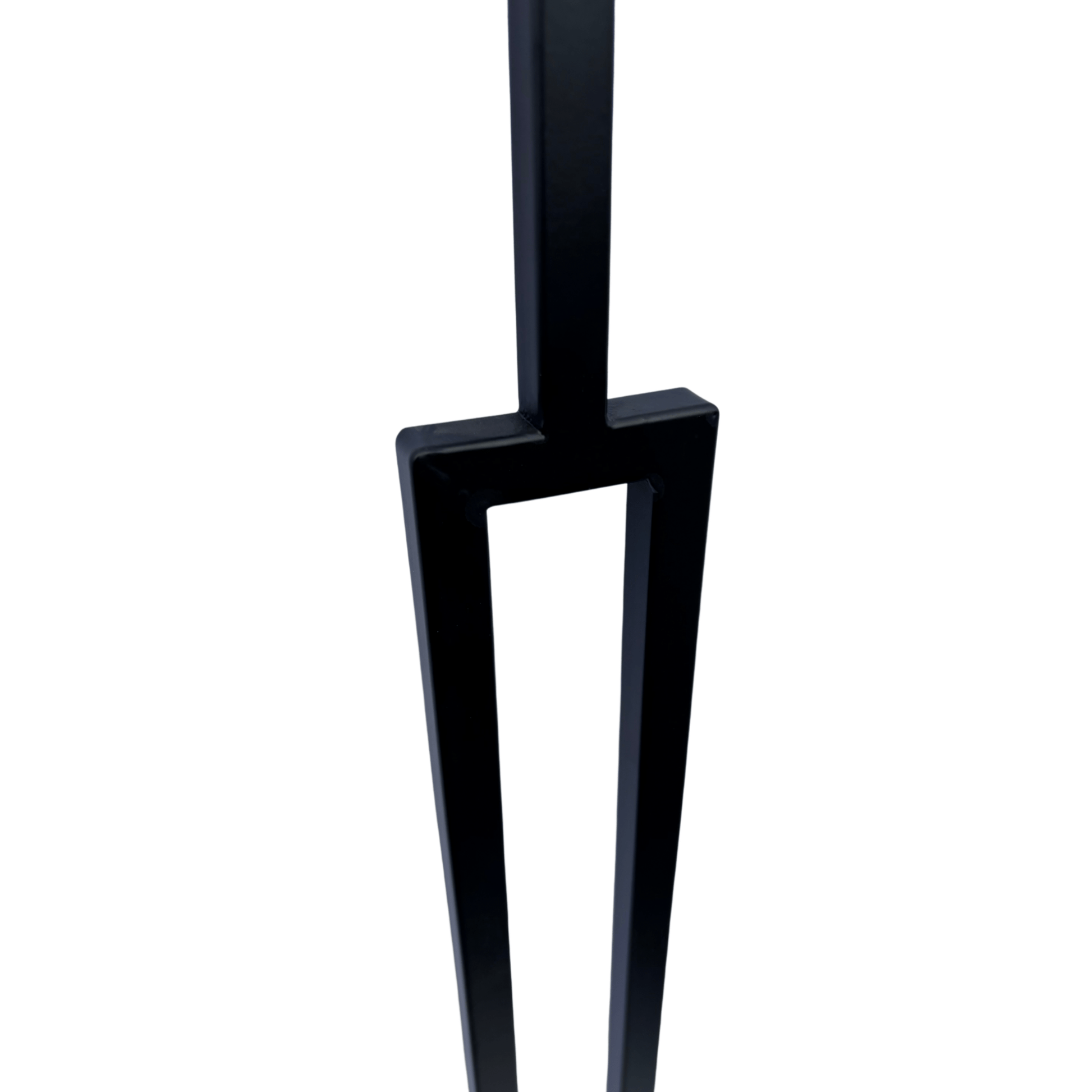 2 Line Rectangle Baluster 1/2" Square Shaft Hollow Core - Mister Baluster