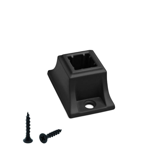 Flat Screw Down Shoe 1/2" Square Shaft