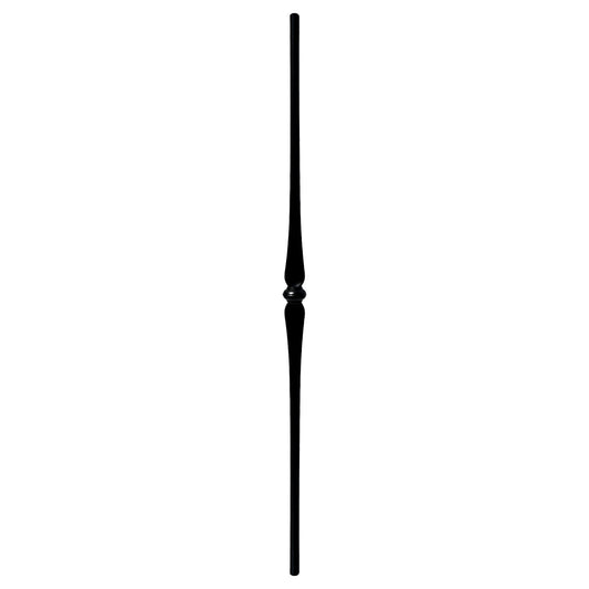 Single Spoon Hammer Baluster 9/16" Round Solid Shaft