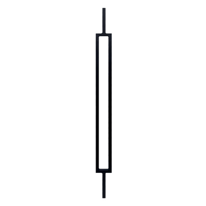 Rectangle 1/2" Hollow Metal Insert Square Shaft Baluster
