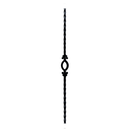 Marteau ovale simple à manche carré massif de 1/2 po pour balustre 