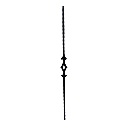 Marteau diamanté simple à manche carré massif de 1/2 po pour balustre 