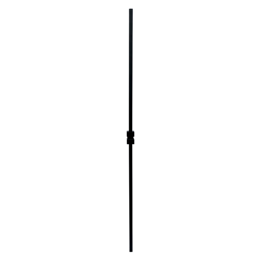 Single Square Collar 1/2" Hollow Metal Insert Square Shaft Baluster