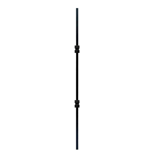 Double Square Collar 1/2" Solid Square Shaft Baluster