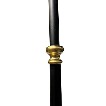 Male with Gold Accents 5/8" Solid Round Shaft Baluster