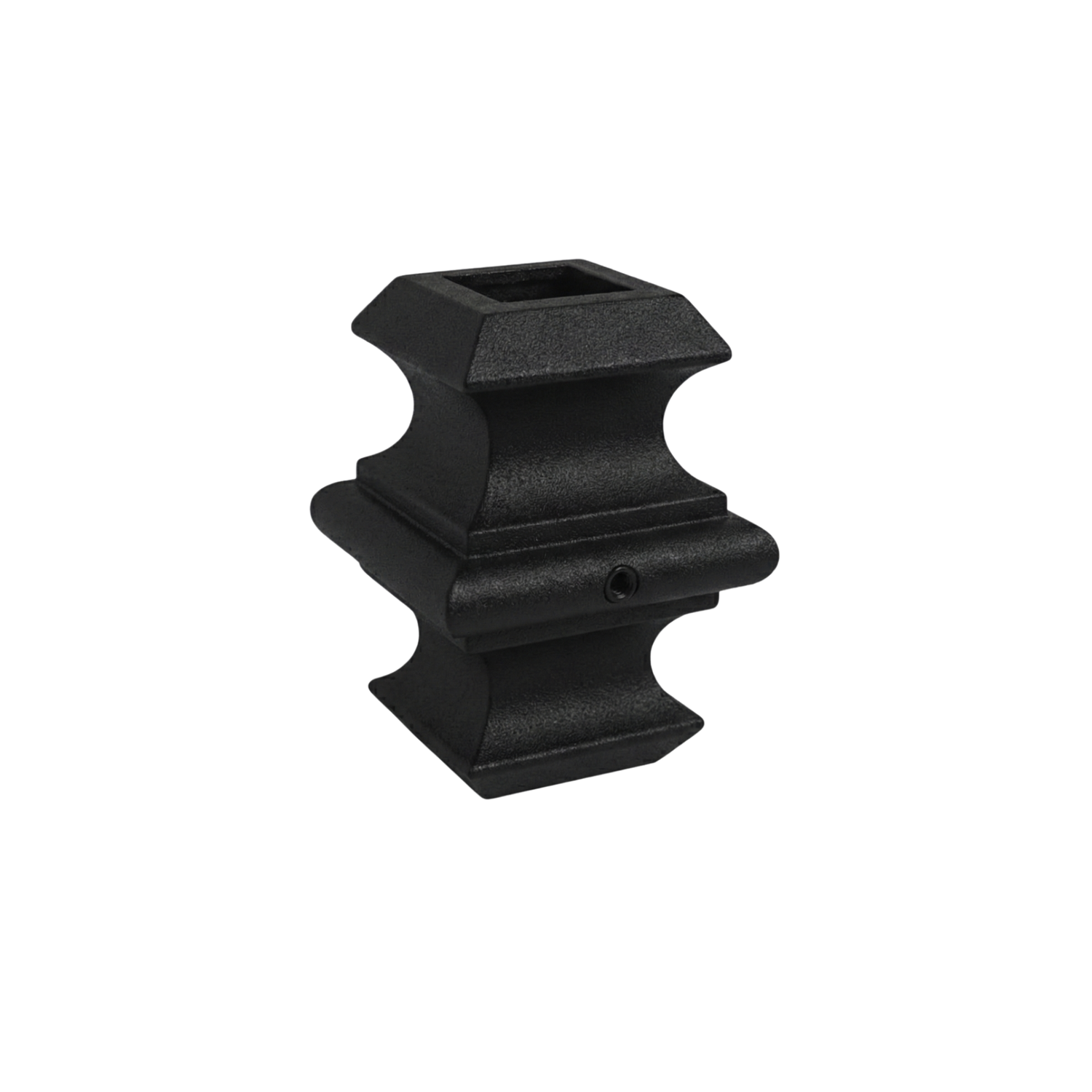 Collar 1/2" Square Shaft (Textured Black) Mister Baluster