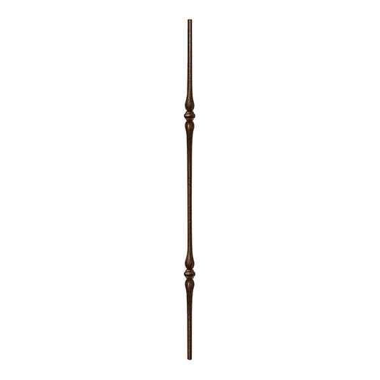 Double Hammer 9/16" Solid Round Shaft Baluster (Copper Vein)
