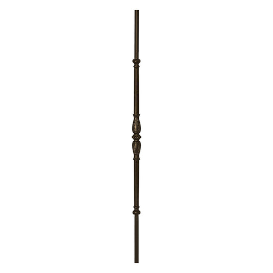 Male 5/8" Solid Round Shaft Baluster (Burnt Penny) Mister Baluster