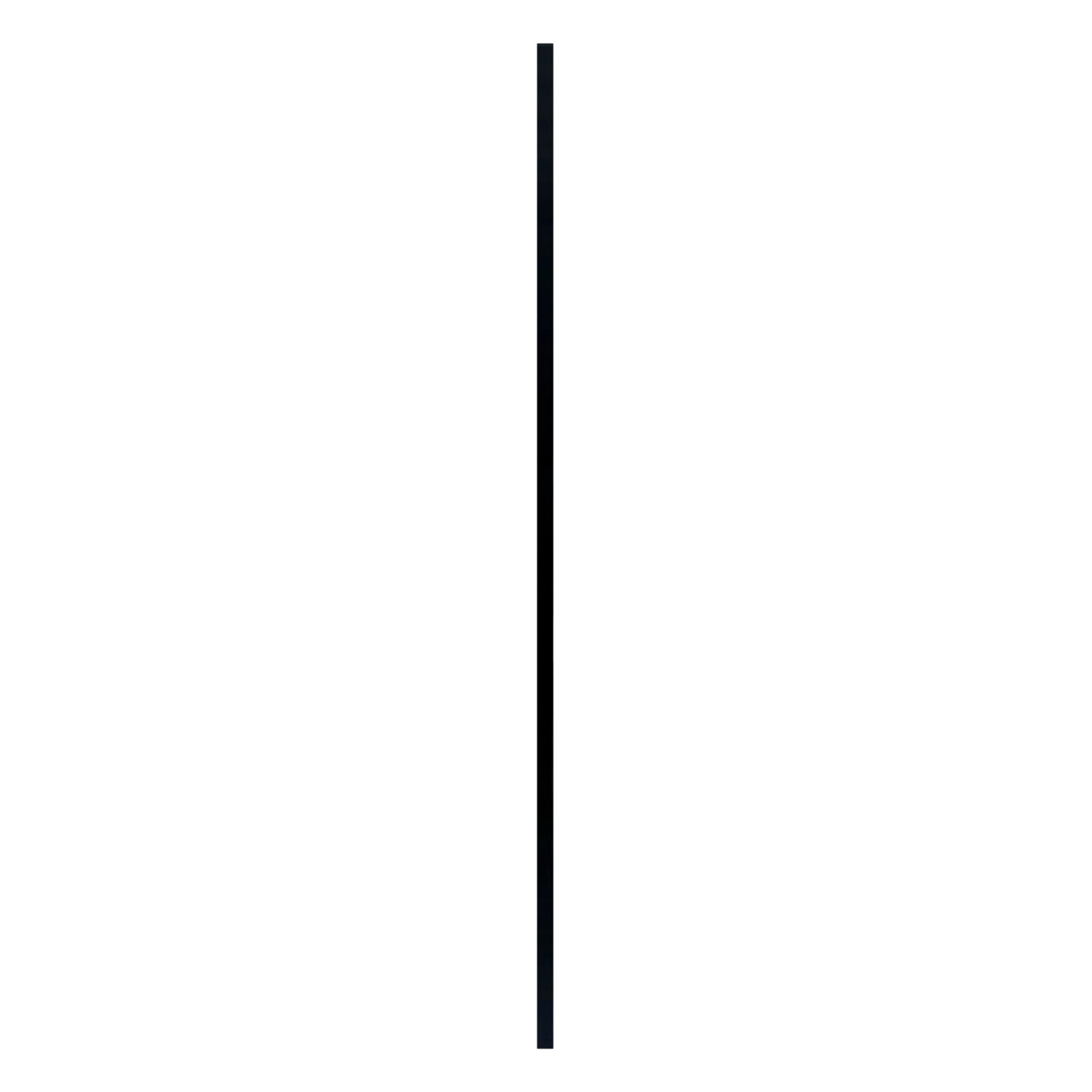 Balustre à tige carrée en métal creux de 1/2 po 