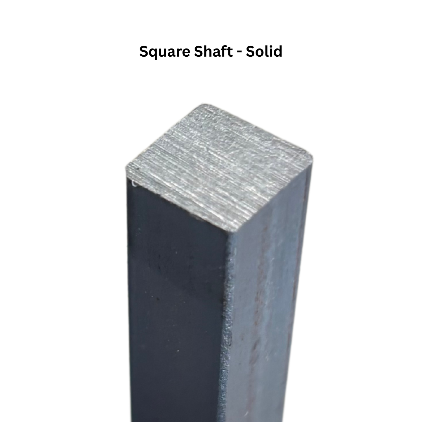 Balustre ovale fendu à fût carré massif de 1/2 po 