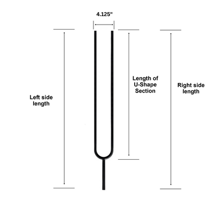 Balaustre ovalado dividido de 1/2" de eje cuadrado sólido 