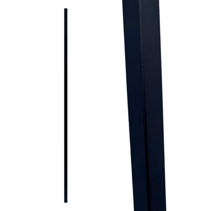 Balustre à tige carrée en métal creux de 1/2 po 