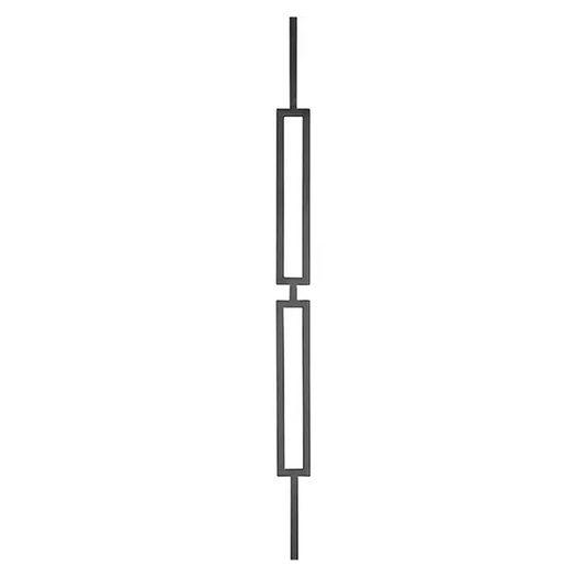 Double Window - Hollow 1/2" Square