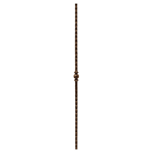 Single Ball Hammer 1/2" Solid Square Shaft Baluster (Copper Vein)