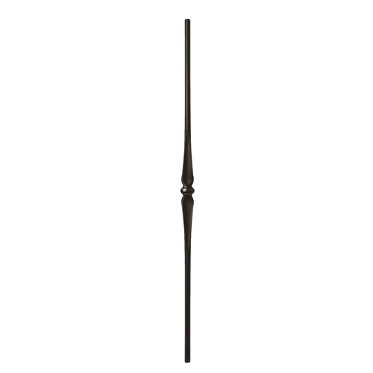 Single Spoon Hammer 9/16" Solid Round Shaft Baluster (Oil Rubbed Bronze)