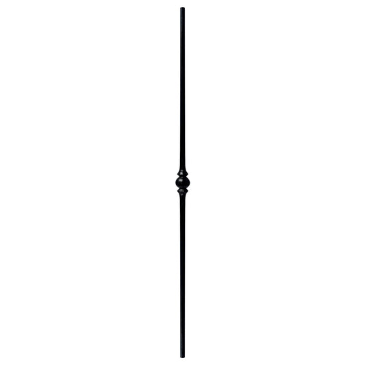 Single Ball Hammer Baluster 9/16" Round Solid Shaft