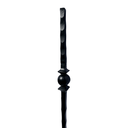 Double Ball Hammer Baluster 1/2" Square Shaft Solid Core - Mister Baluster