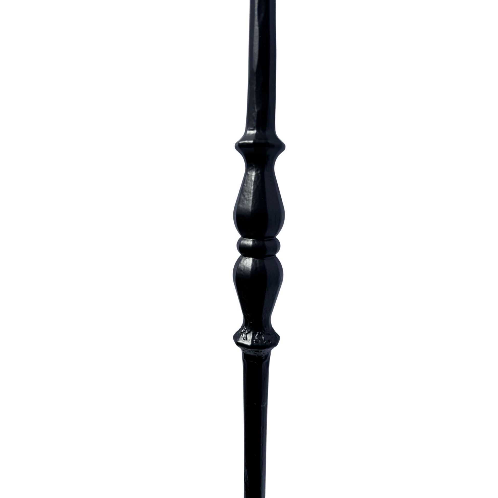Double French Hammer Baluster 9/16" Round Shaft Solid Core - Mister Baluster