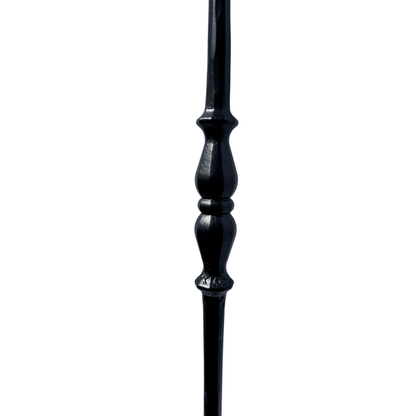 Double French Hammer Baluster 9/16" Round Shaft Solid Core - Mister Baluster