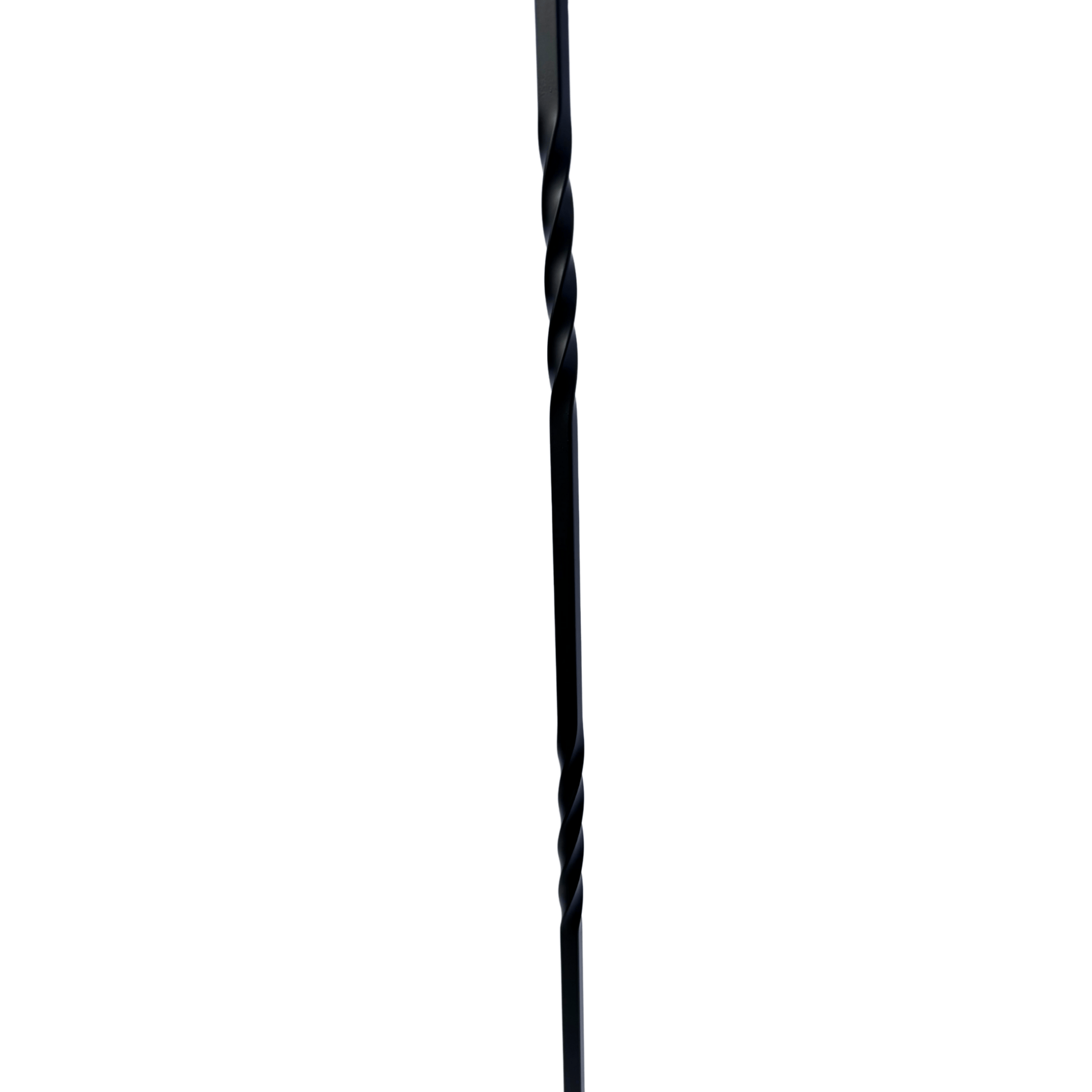 Double Twist Baluster 1/2" Square Shaft Solid Core - Mister Baluster