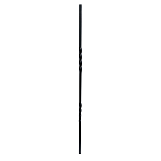 Double Twist Baluster 1/2" Square Shaft Solid Core - Mister Baluster