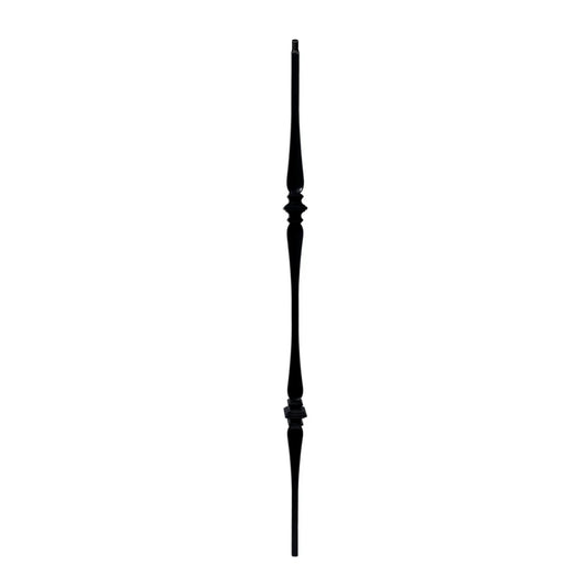 Balustre à tige carrée creuse à double cuillère de 1/2 po 