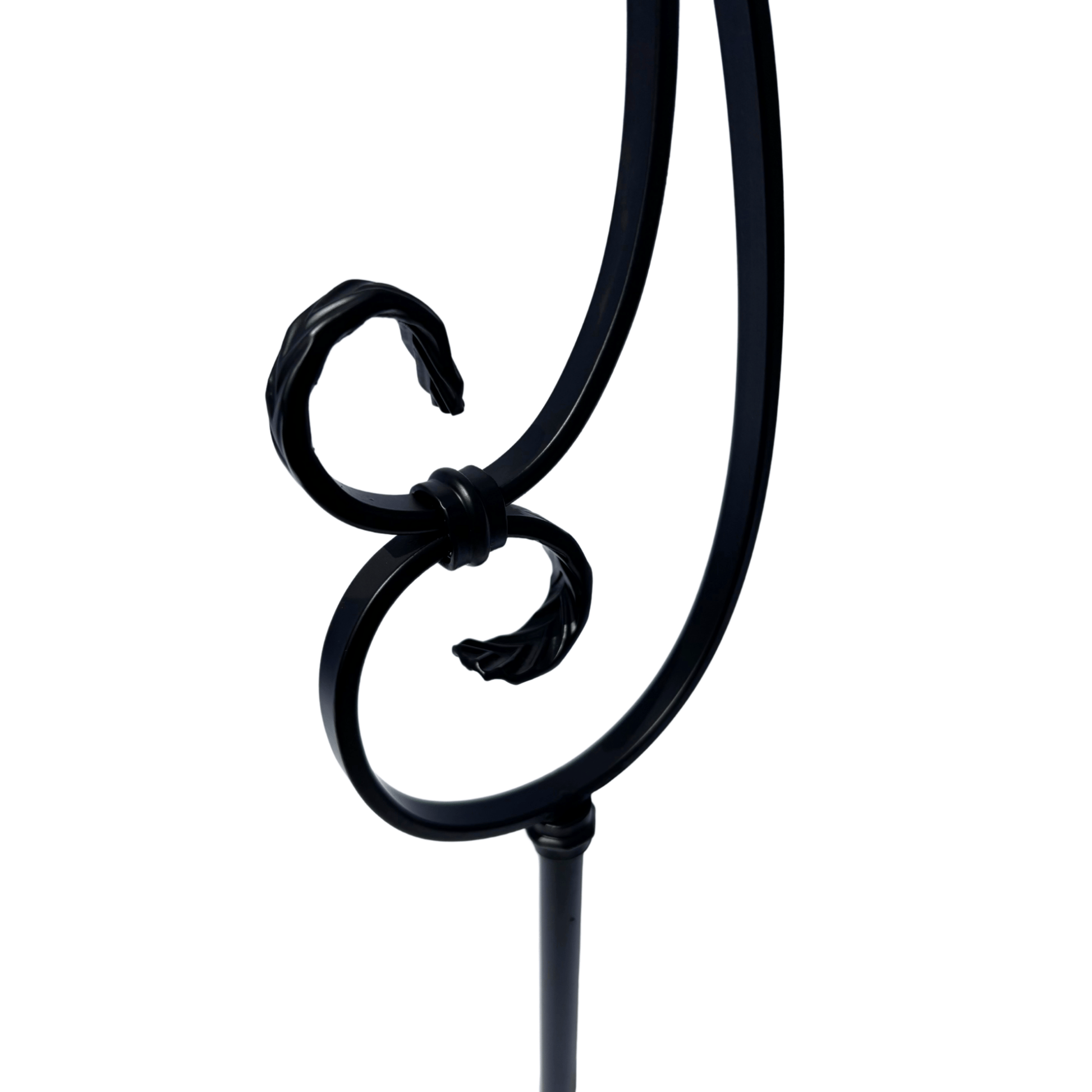 Flower Baluster 9/16" Round Shaft Solid Core - Mister Baluster