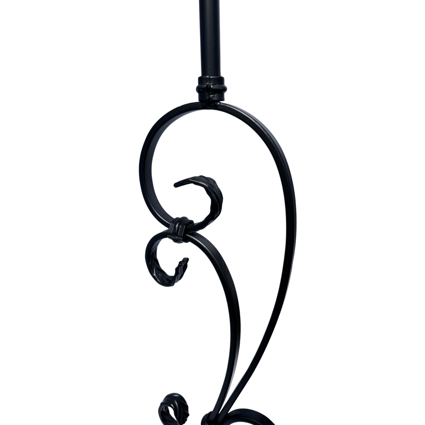 Flower Baluster 9/16" Round Shaft Solid Core - Mister Baluster