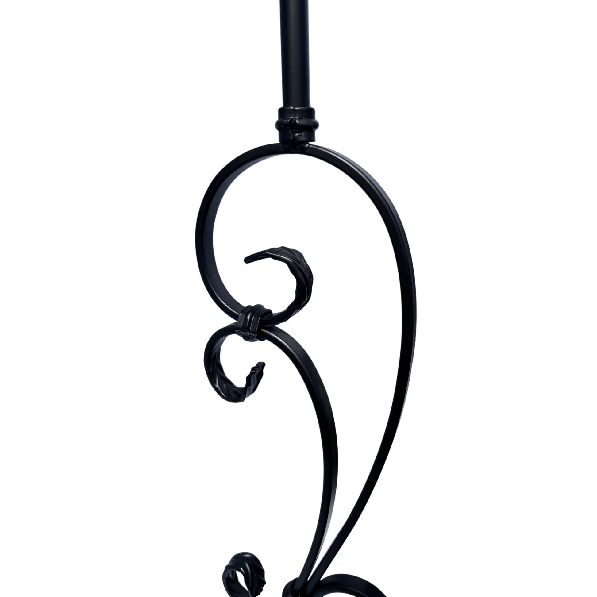 Flower Baluster 9/16" Round Shaft Solid Core - Mister Baluster
